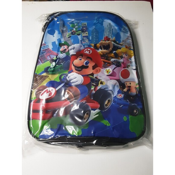 Mario Kart Backpack, Lunch Bag and Pencil Bag - Picture 2 of 3